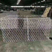 Hot-Dipped Galvanized Hexagonal Iron Wire Mesh Gabion Box